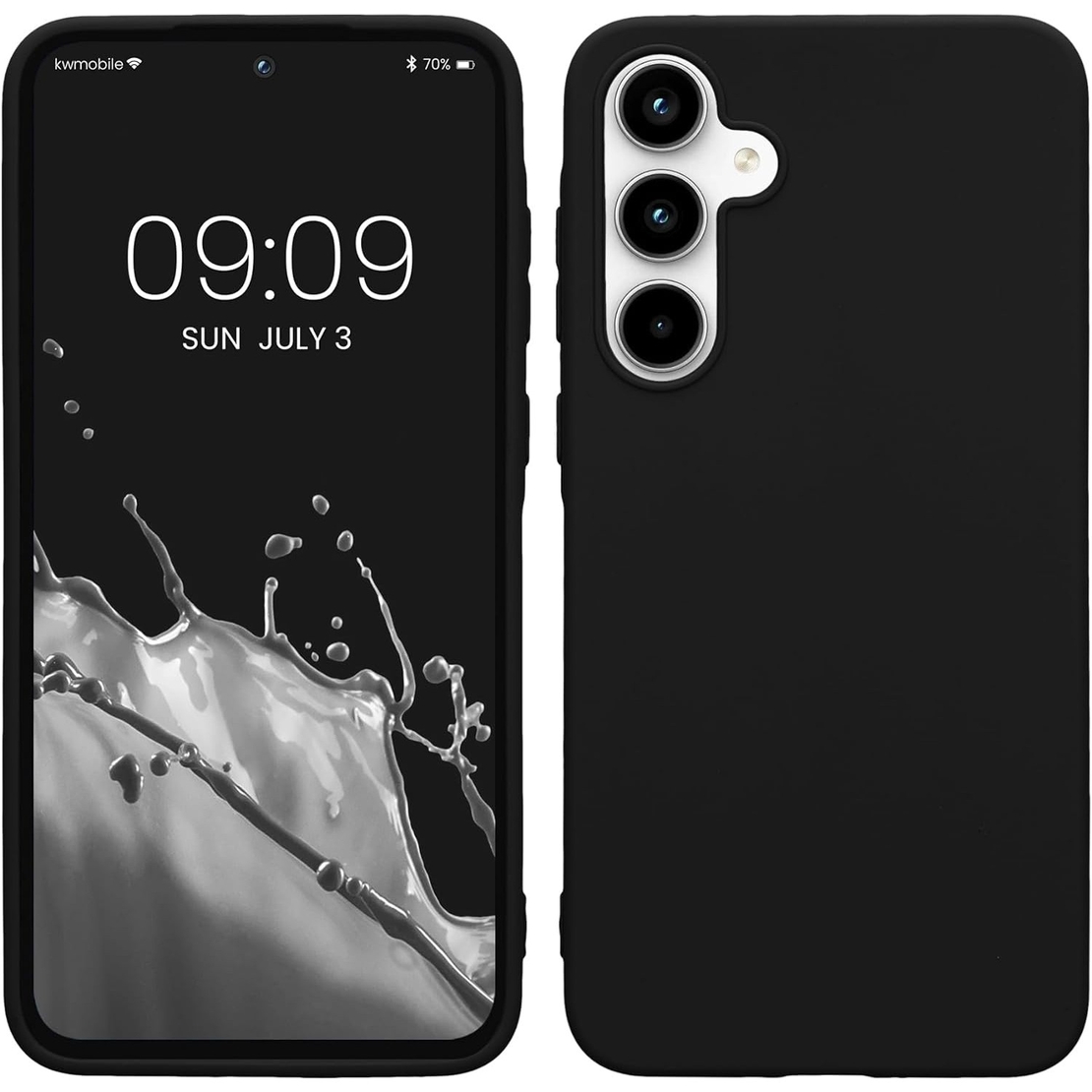 Husa de Protectie Matte TPU, Vafy, pentru Xiaomi Redmi Note 12 5G, Protectie Camera, Antisoc, Antizgariere, Antialunecare, Acoperire Completa, Negru