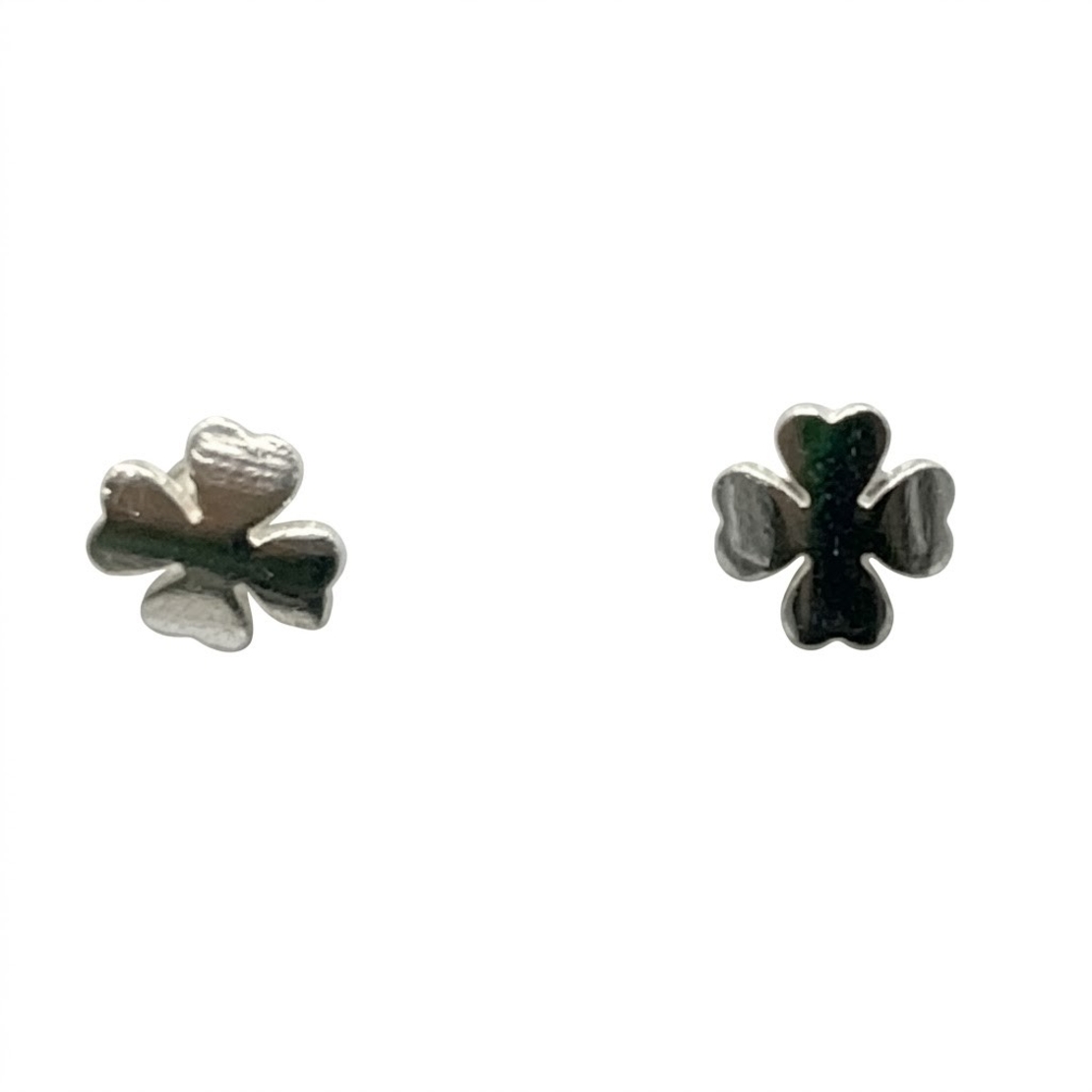 Cercei din Argint 925, Jolie Silver, pentru Dama, Model Trifoi, 1.27 g, Design Elegant si Romantic, Argintiu