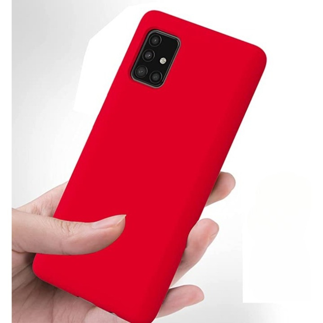 Husa de protectie Vafy compatibila cu Samsung Galaxy S21 5G Matte Tpu Rosu