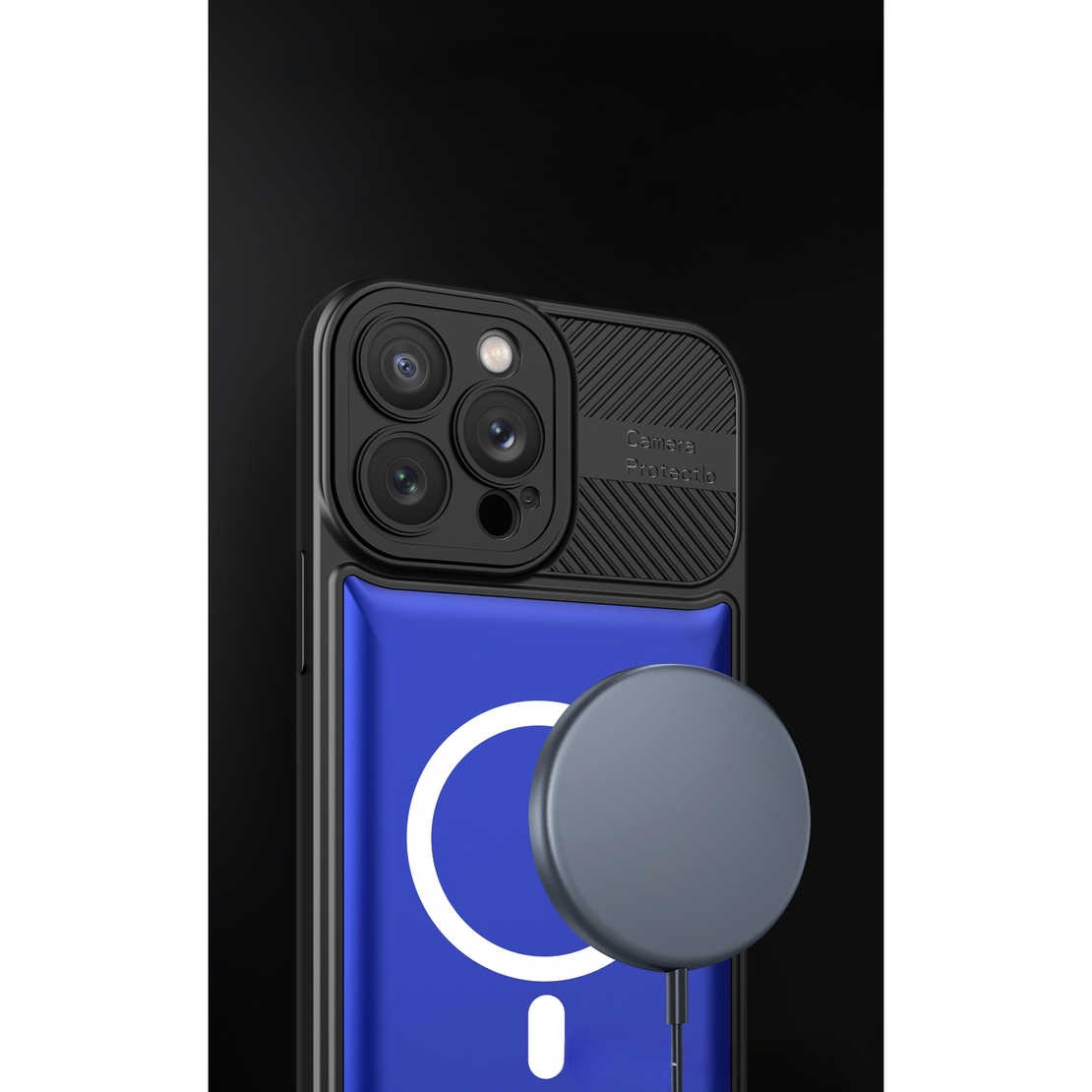 Husa pentru Apple iPhone 11 MagSafe, Urban Armor, Vafy, Albastru, suport magnetic