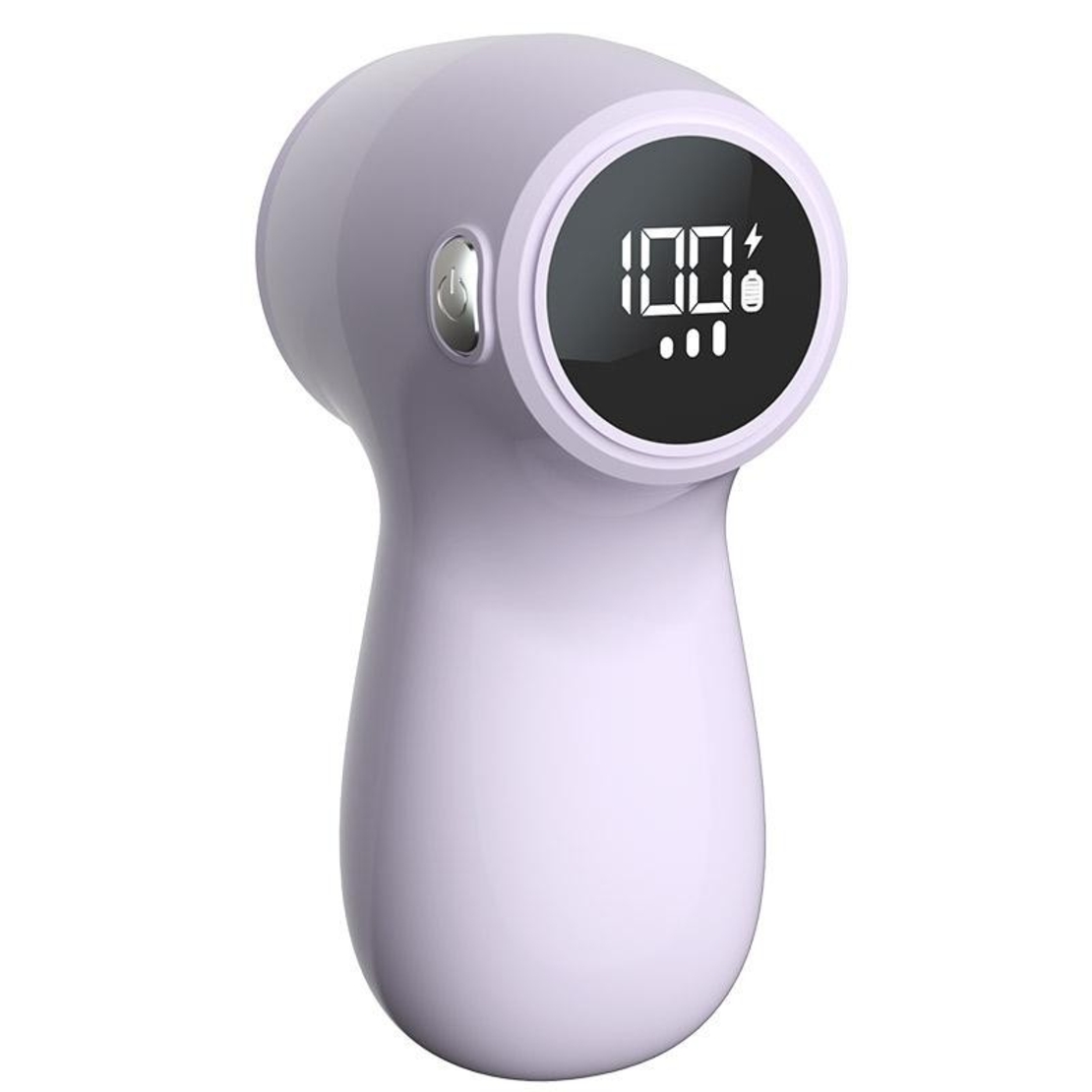 Aparat Electric de Curatat Scame 2in1, Vafy, Indepartare Scame si Aspirare, 15 x 8.5 cm, din ABS si Otel Inoxidabil, Incarcare USB Tip C, Mov