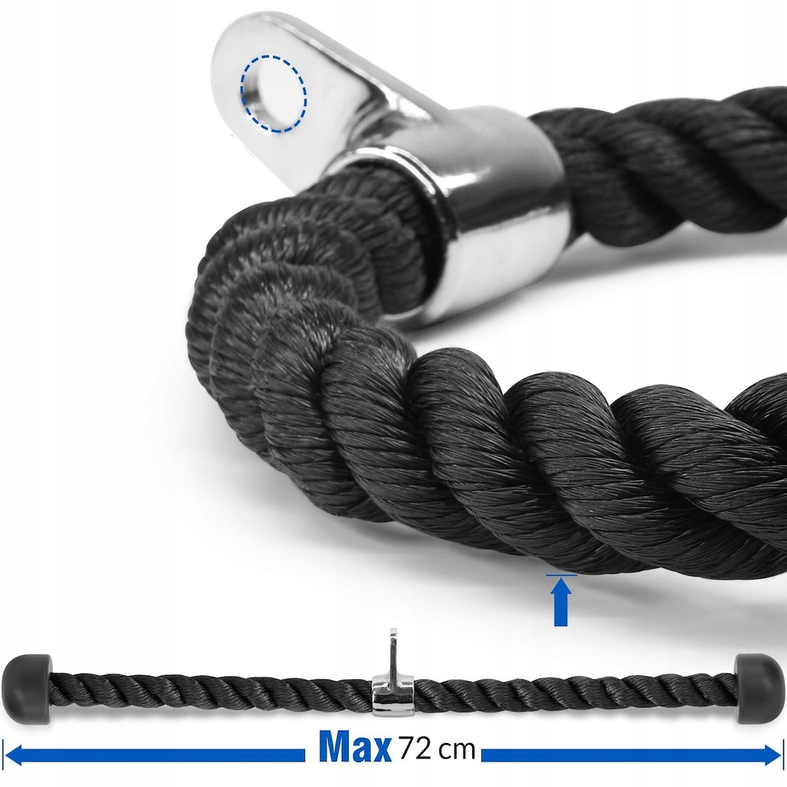 Franghie pentru antrenament la helcometru triceps, Sersimo