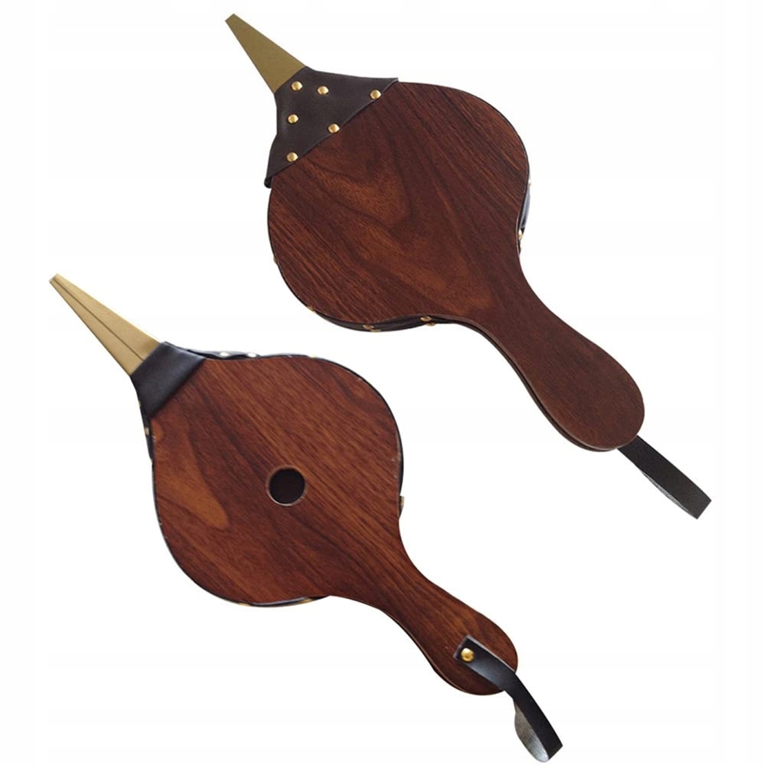 Burduf, suflanta de aer manuala, din lemn, pentru semineu sau gratar, 39x17cm