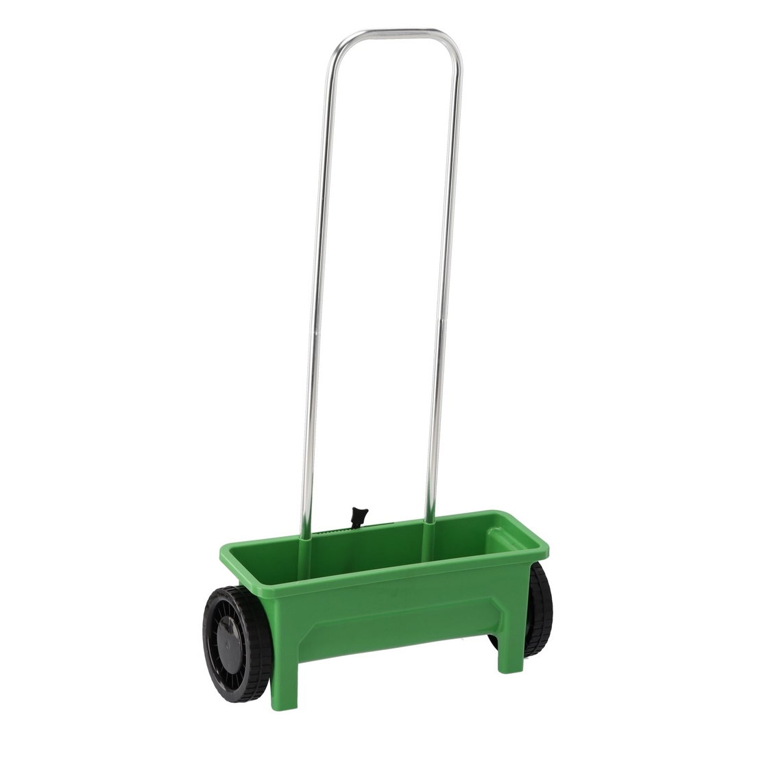 Distribuitor manual pentru seminte si ingrasamant cu reglaj 10 trepte, rezervor 12 litri, 110x57 cm