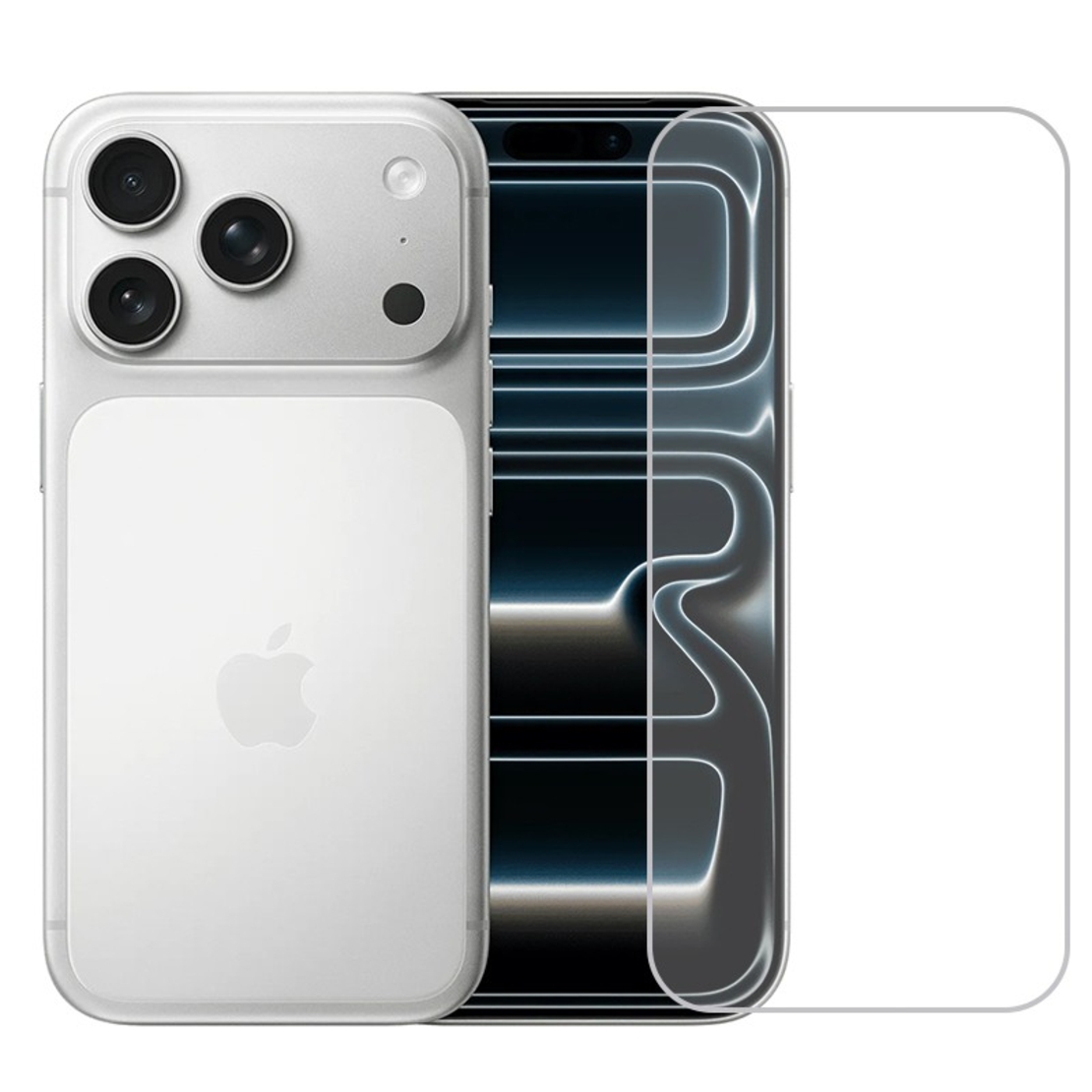 Folie de Protectie pentru Apple iPhone 17 Pro, Vafy, Sticla Securizata 3D, High Definition pentru Ecran complet, Anti Zgirieturi, Anti bule, Transparenta