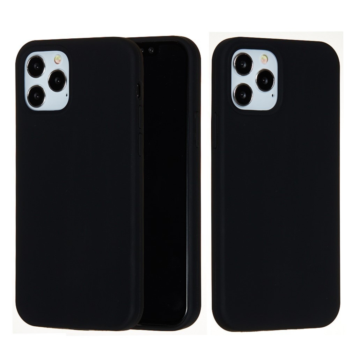 Husa protectie Vafy compatibila cu Samsung A03s Liquid Silicone Negru