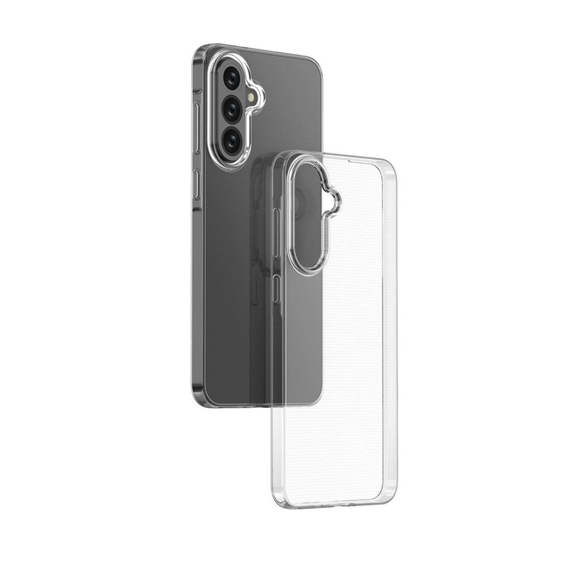 Husa Telefon, Vafy, Compatibila Samsung Galaxy A35 5G, Protect Plus TPU, 0.8-0.9 mm, Transparent