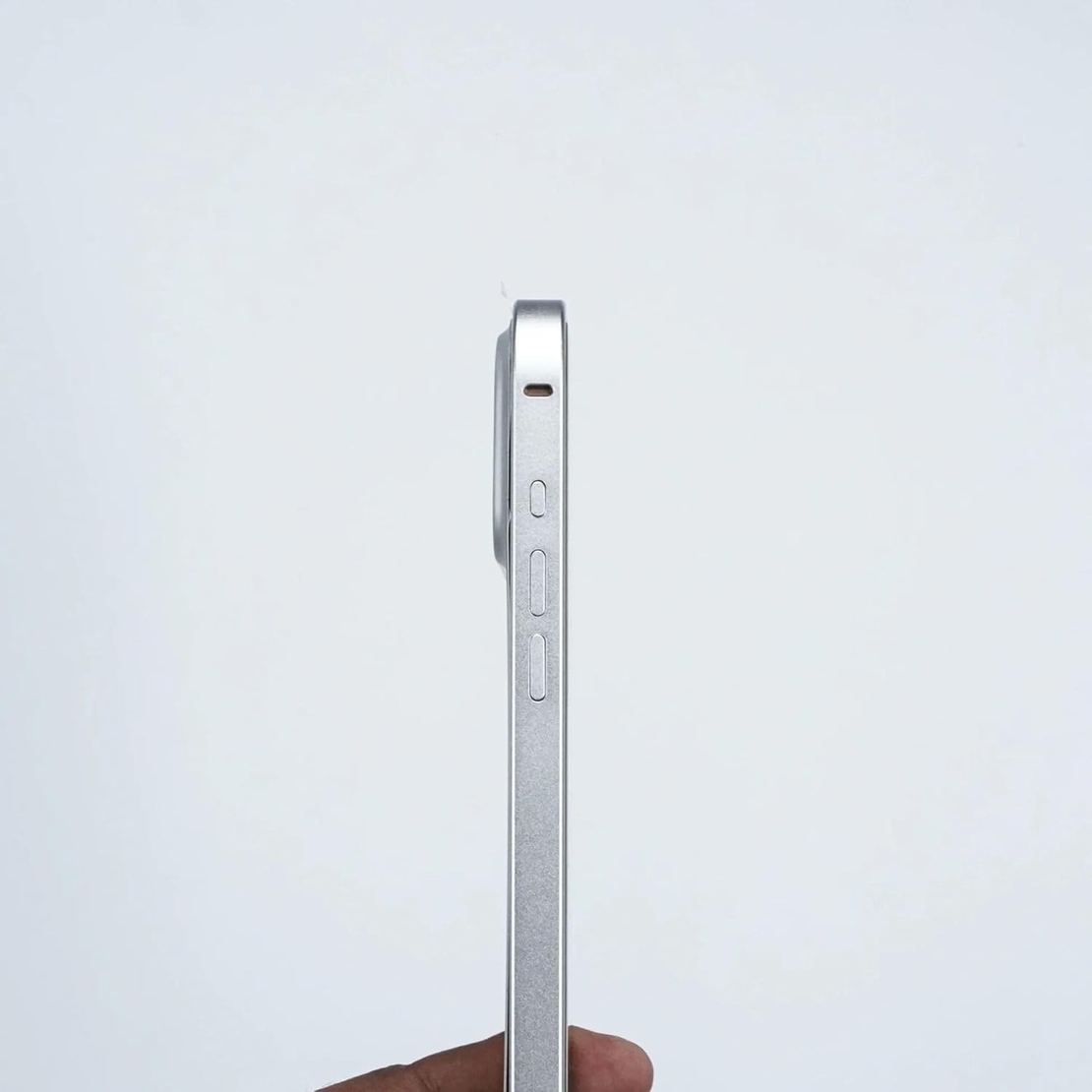 Carcasa Metalica, Vafy, Compatibila Apple iPhone 14 Pro Max, Creeaza Aspect de iPhone 17 Pro, Unibody Mat, Rezistenta la Zgarieturi, Argintiu