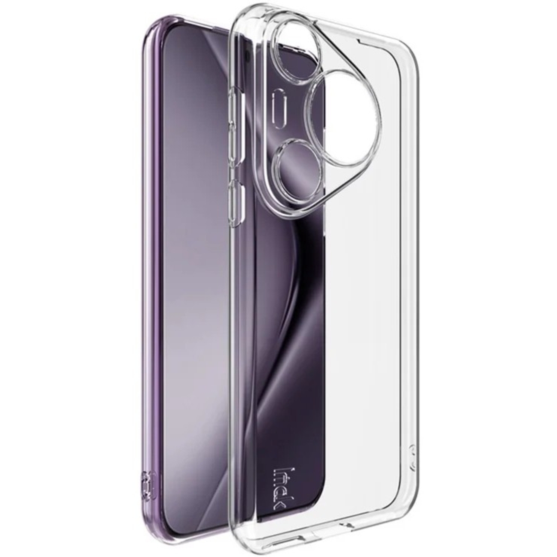 Husa de Protectie, Vafy, Compatibila cu Huawei Pura 70 Pro, TPU, Transparent