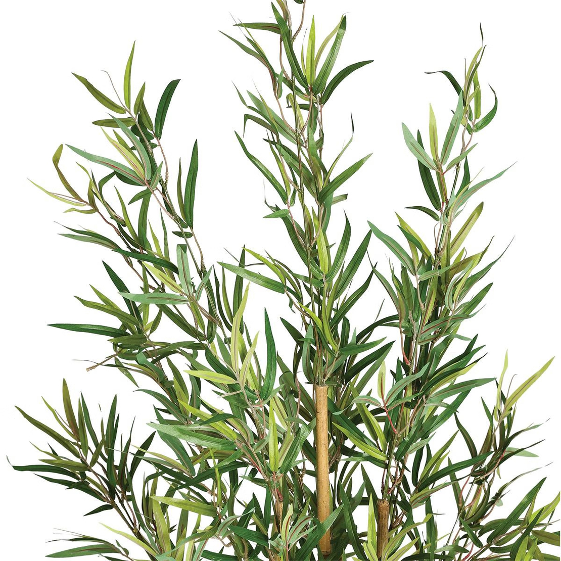 Planta artificiala Atmosphera Bambou cu ghiveci, bambus, 65x56x120 cm, verde