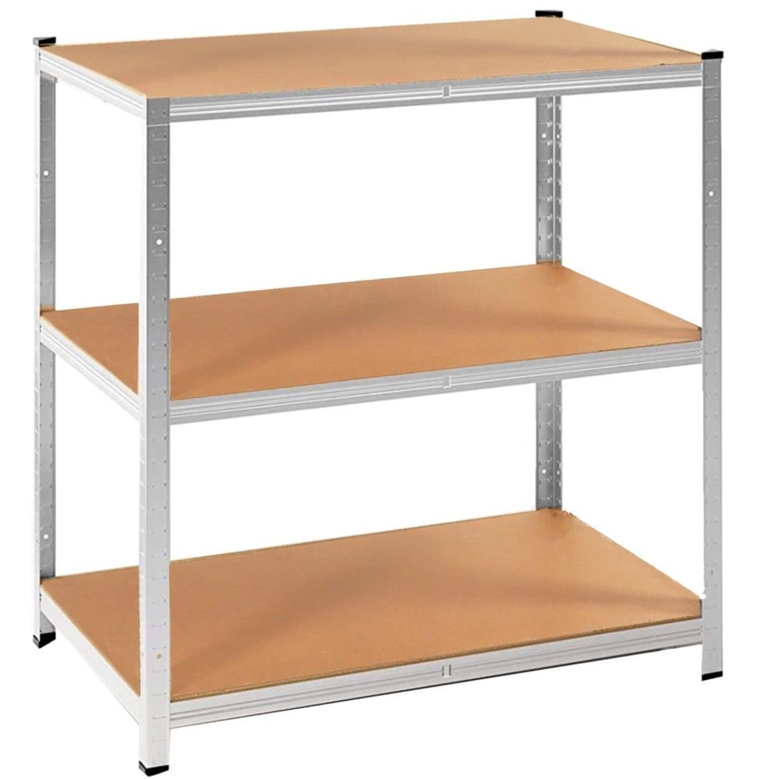Raft cadru metalic modular pentru depozitare, 5 polite, 180x90x30cm, sarcina 875kg