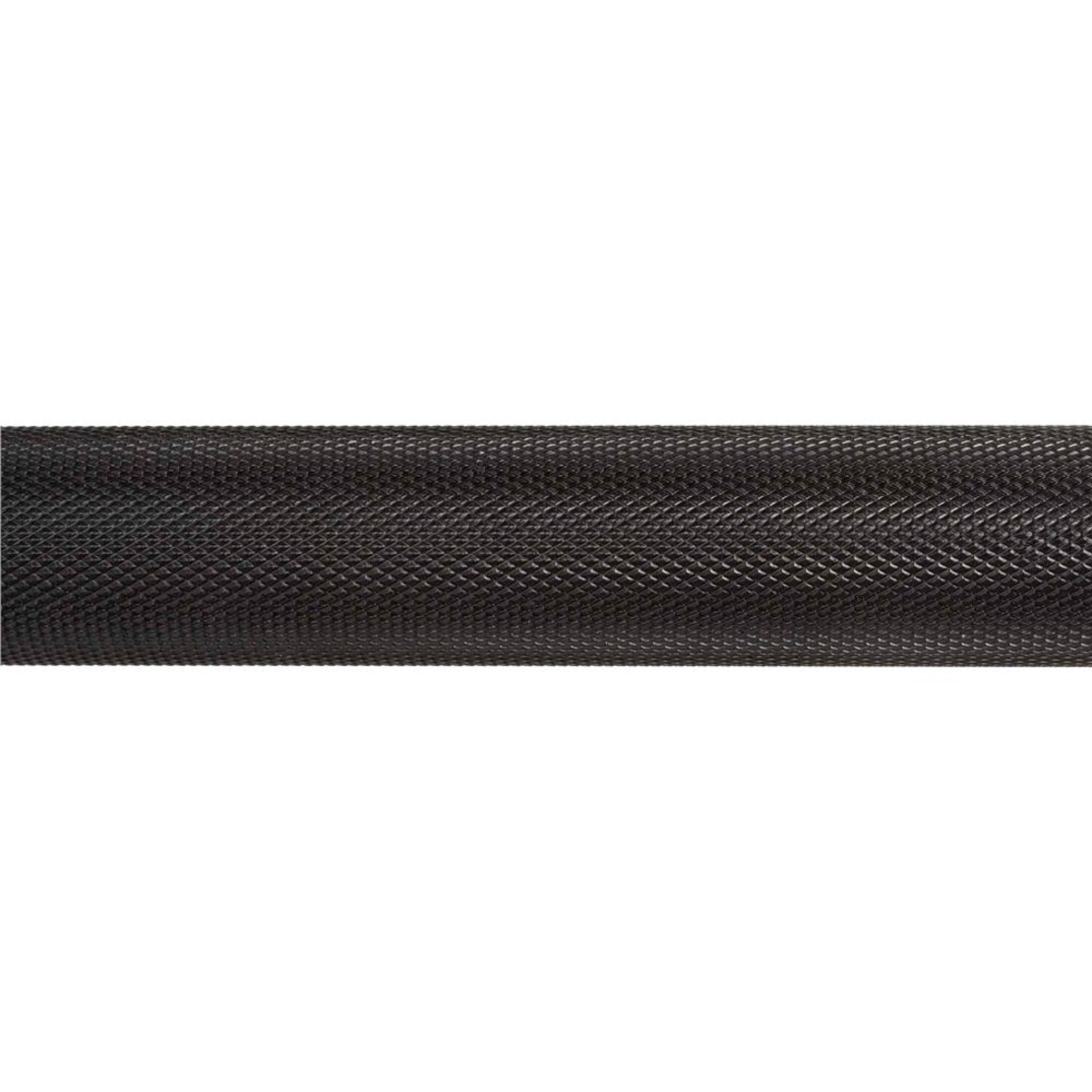 Bara haltera dreapta pentru greutati 120 cm, diametru 25 mm, otel, incarcare maxima 140 kg, negru