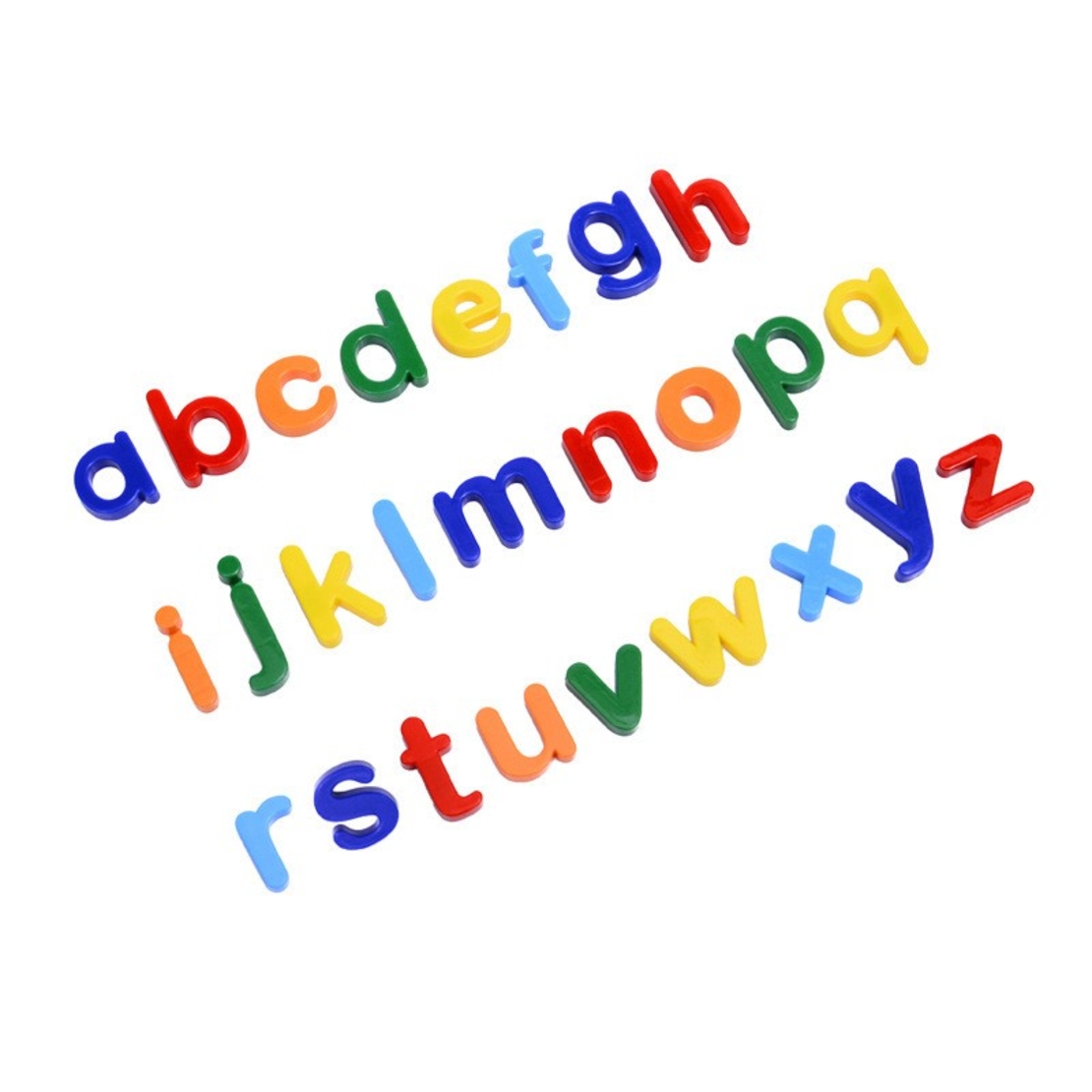 Set 26 Litere, Flippy, Magnetice, pentru Frigider, din Plastic, +3 Ani, 13 x 18 x 14 cm, Multicolor