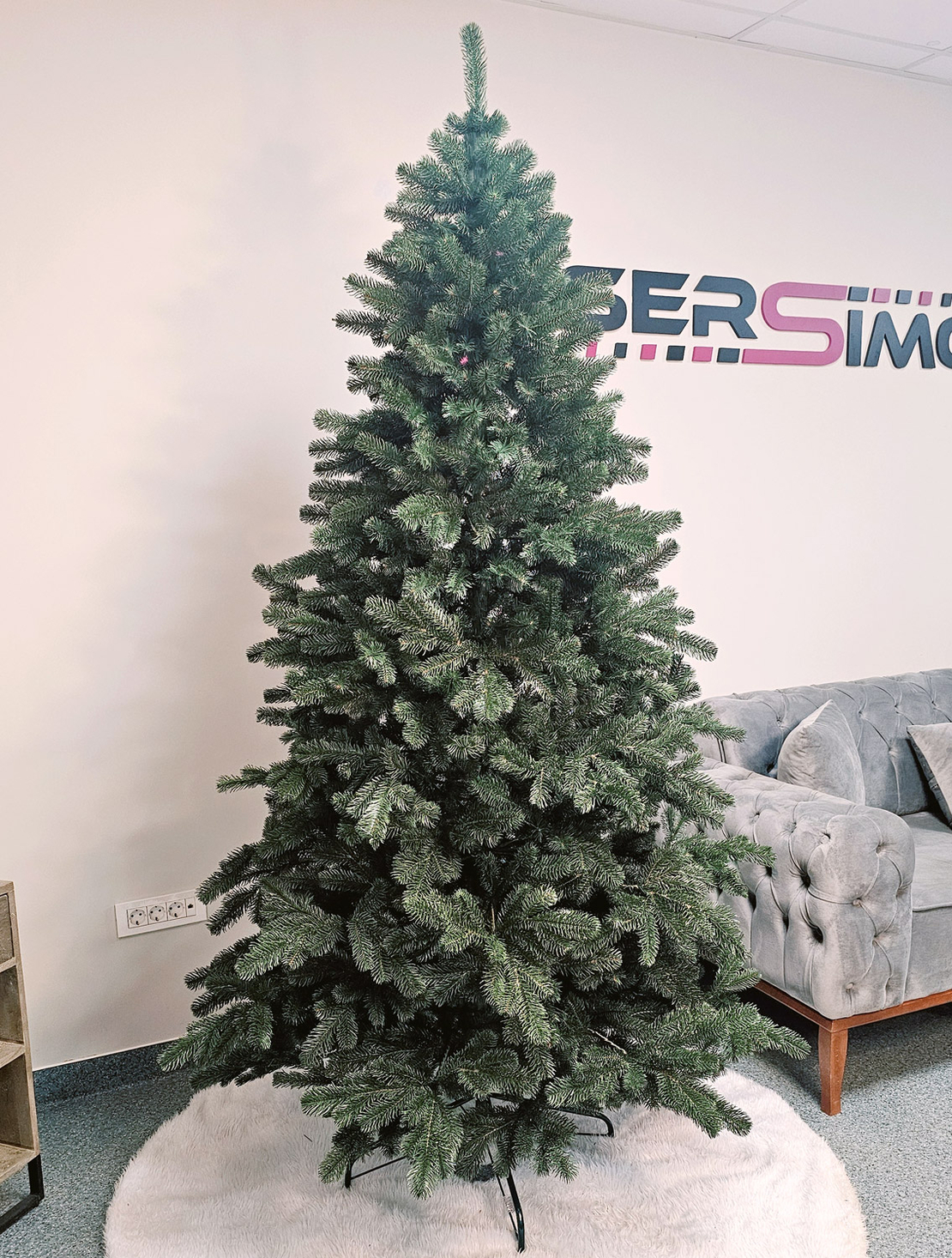 Brad artificial Christmas Deluxe by Sersimo, Kovalivka Select, integral 3D, 210cm