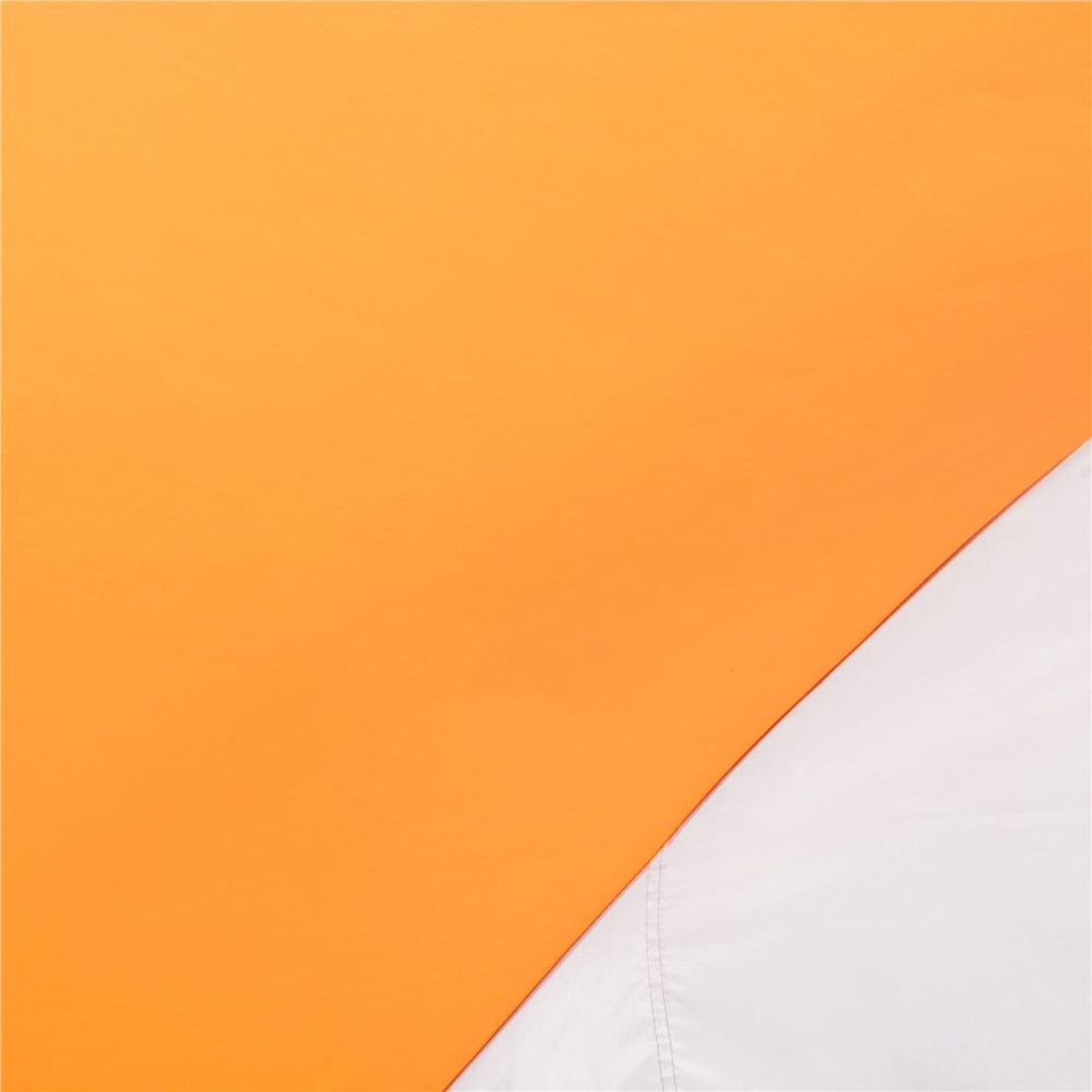 Cort plaja si picnic semi-deschis Sersimo, protectie UV, 200x120x110cm, portocaliu gri