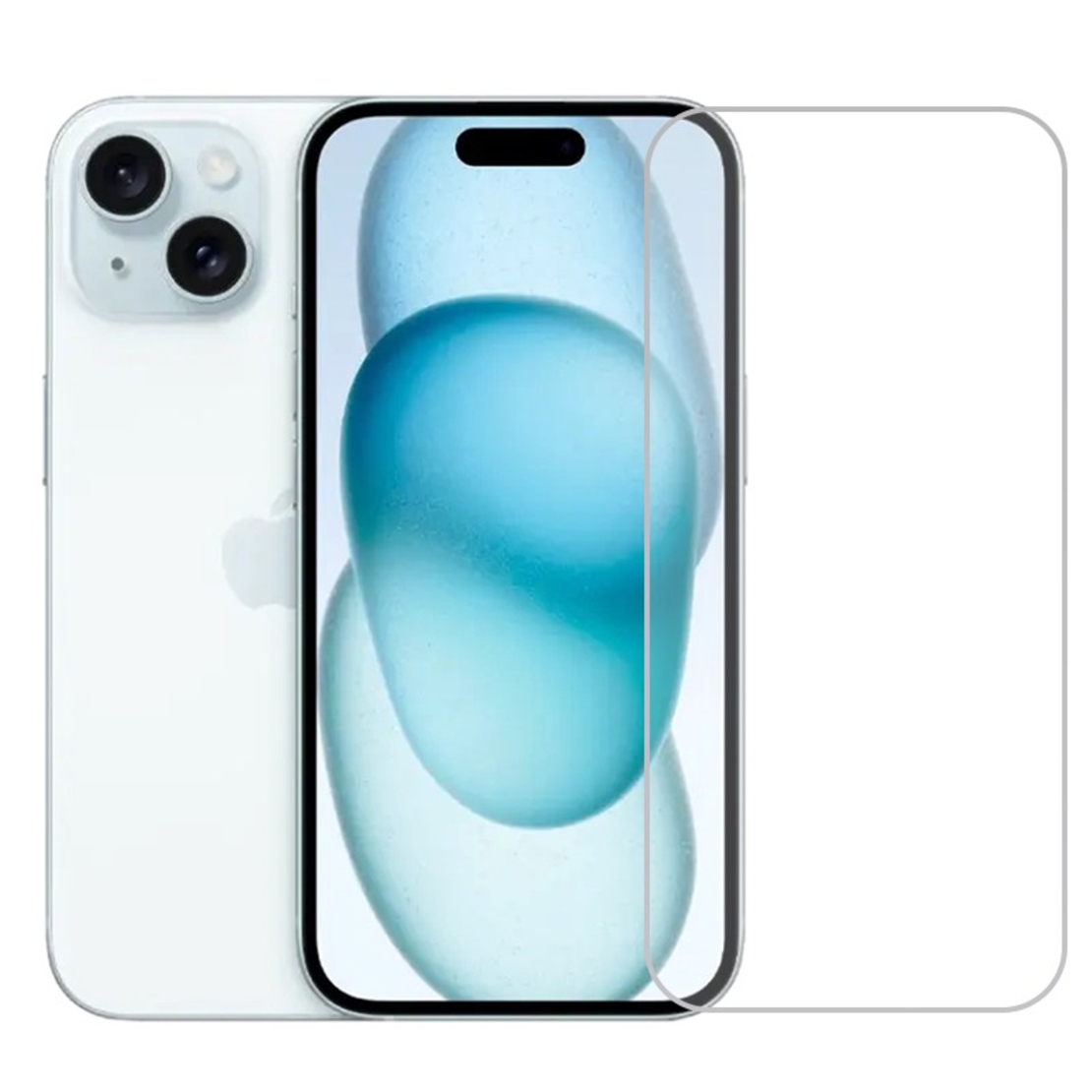 Folie de Protectie pentru Apple iPhone 15, Vafy, Sticla Securizata 3D, High Definition pentru Ecran complet, Anti Zgirieturi, Anti bule, Transparenta