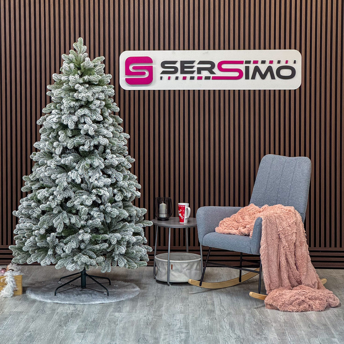 Brad artificial Sersimo, Lore d’Neige Elite, nins, mix 2D+3D, 200 cm