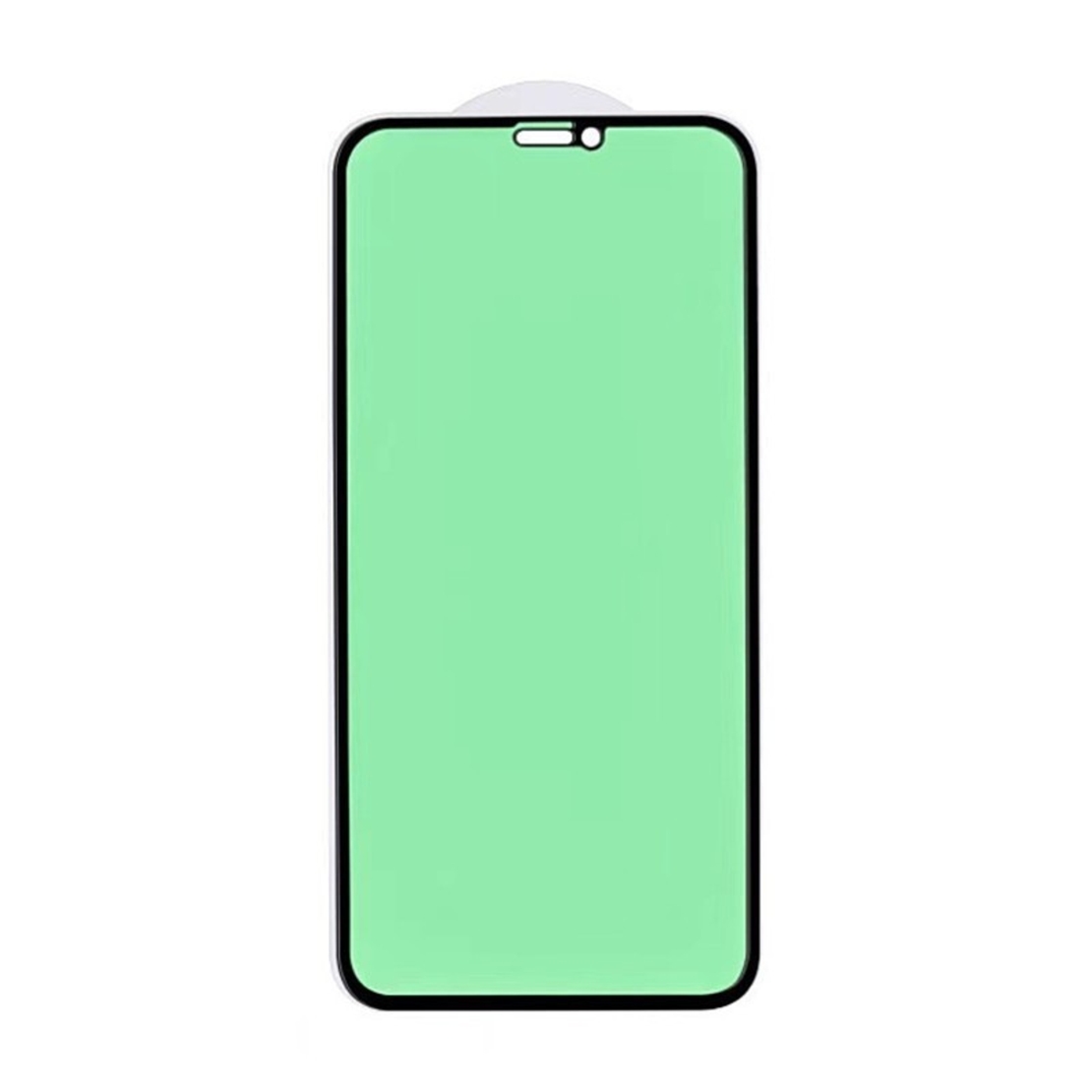 Folie de Sticla Securizata pentru Apple iPhone 15, Flippy, Lumina Verde Anti-Blue Ray, Auto-Aplicare, Protectie Completa 9D, Verde