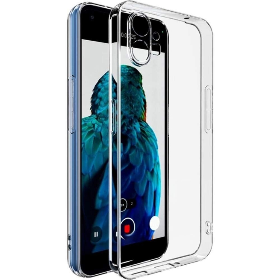 Husa Telefon, Vafy, Compatibila Nothing Phone 2, Carcasa TPU, Protectie Camere, 1.5 mm, Transparent