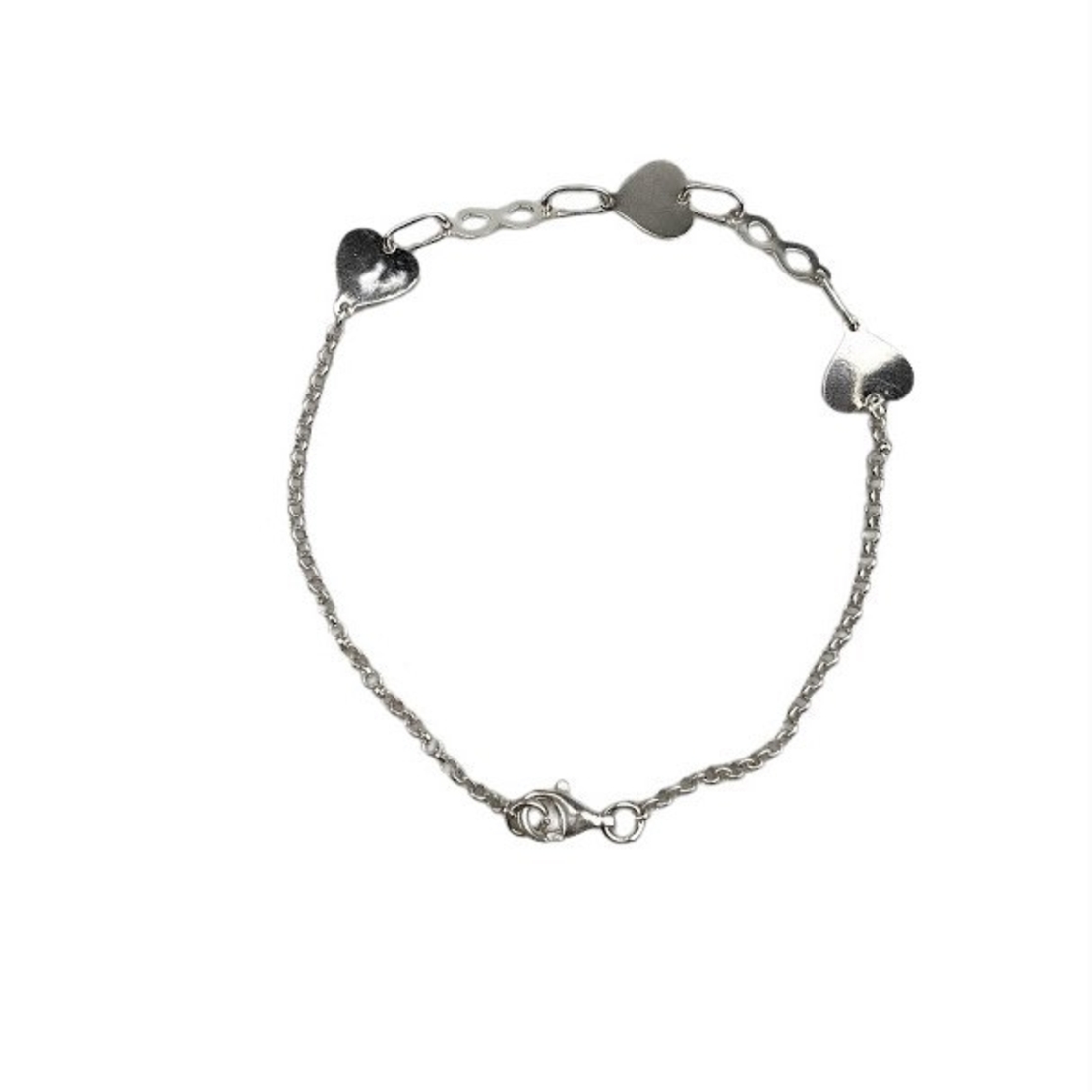 Bratara Argint 925 Inima si Infinit, 2,23 g