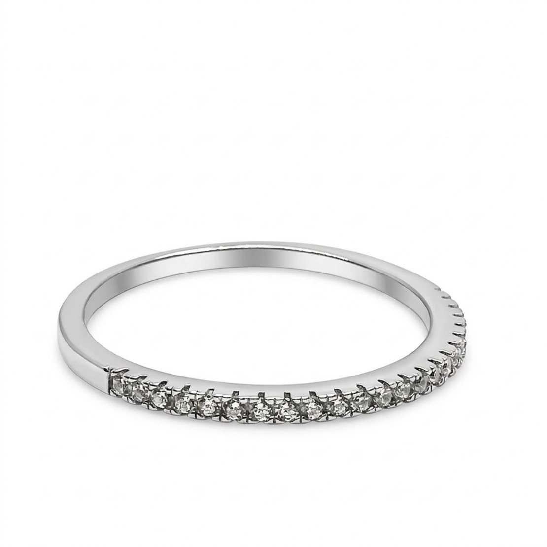 Inel Argint 925 cu Minizirconii Albe, M53