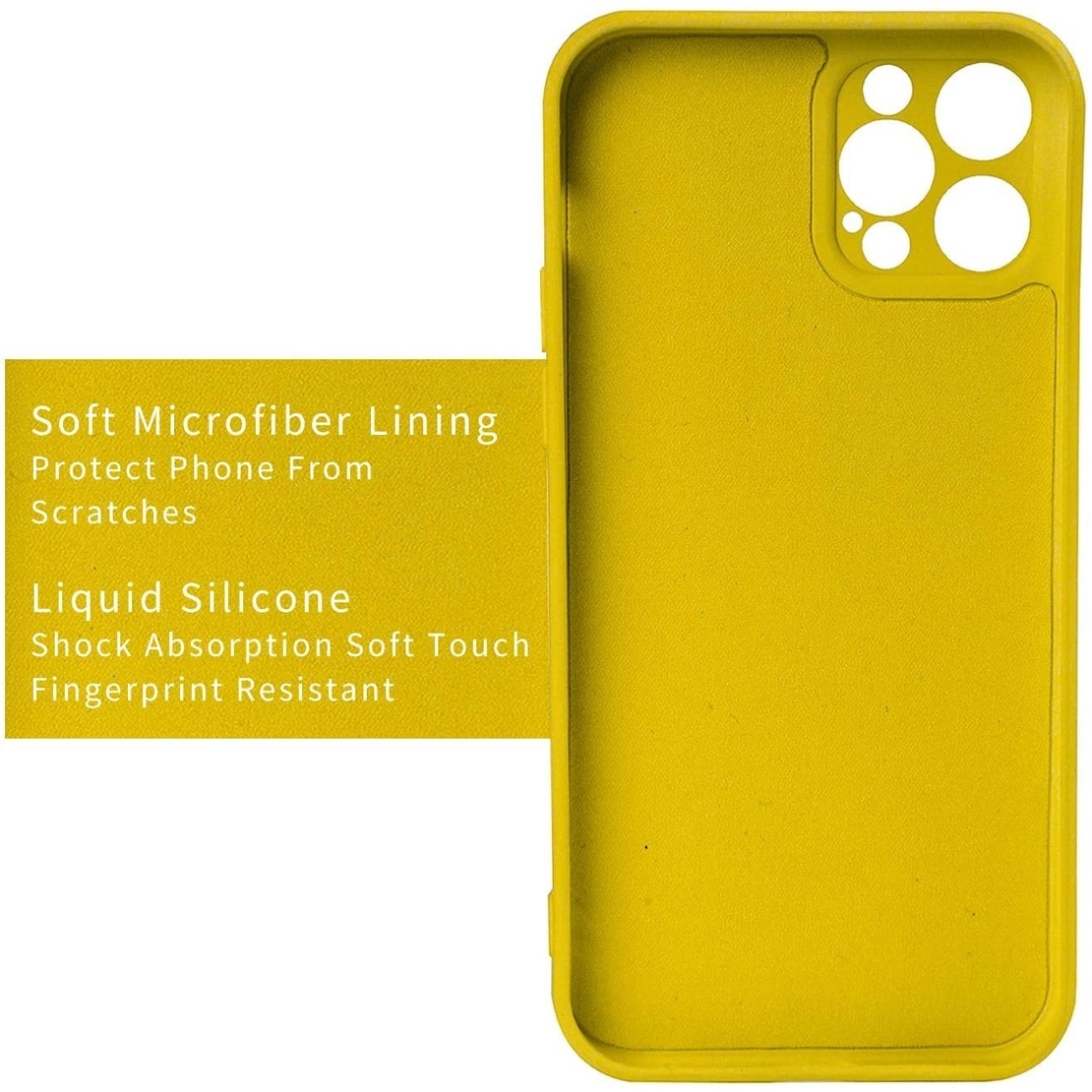 Husa protectie Vafy compatibila cu Huawei P40 Lite E Liquid Silicone Ring cu suport rotativ Galben