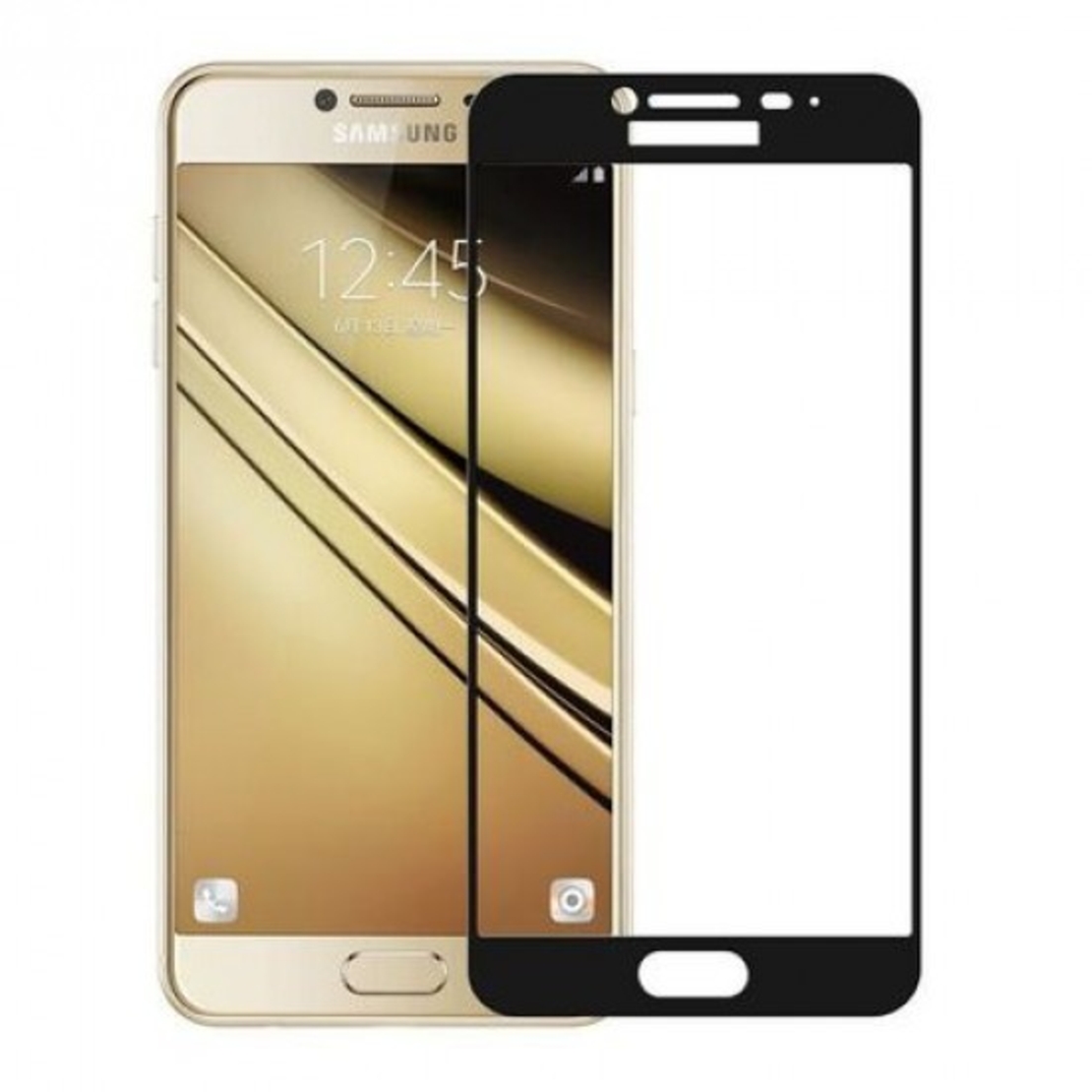 Folie Sticla Securizata, Flippy, compatibil cu Samsung Galaxy J8 2018, Full Glue , Negru