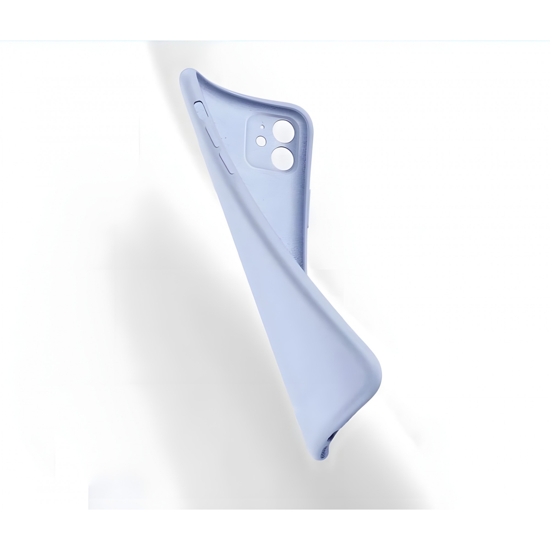 Husa Protectie, Vafy, Apple, iPhone 11, Silicon, Mov