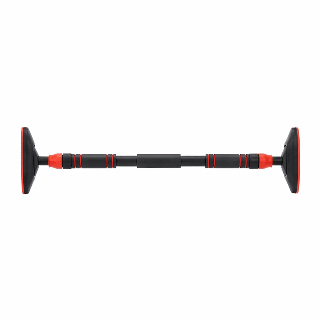 Bara tractiuni reglabila pentru usa 72-105 cm, otel si spuma NBR, capacitate 180 kg, negru
