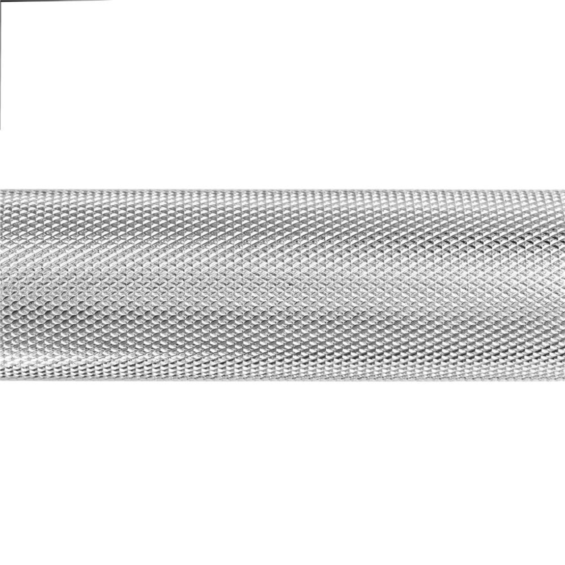 Bara olimpica pentru greutati 220 cm, diametru 50 mm, otel cromat, incarcare maxima 200 kg