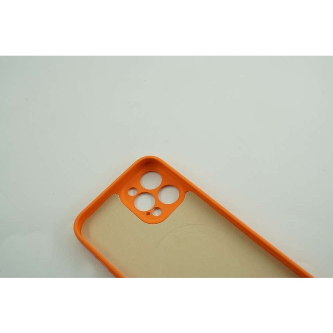 Husa protectie Vafy compatibila cu Apple iPhone 12 Mag Safe Silicone Portocaliu