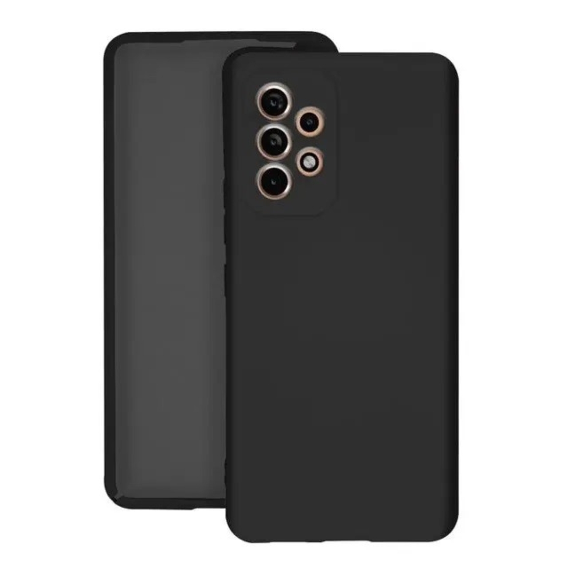 Husa protectie Vafy pentru Samsung A53 5G Liquid Silicone Negru