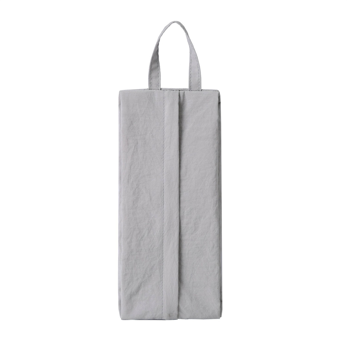 Geanta de Depozitare, Flippy, Pentru Haine Mici, Lenjerie, Sosete, Cosmetice, Impermeabila, cu Maner, 10x20x3 cm, Gri
