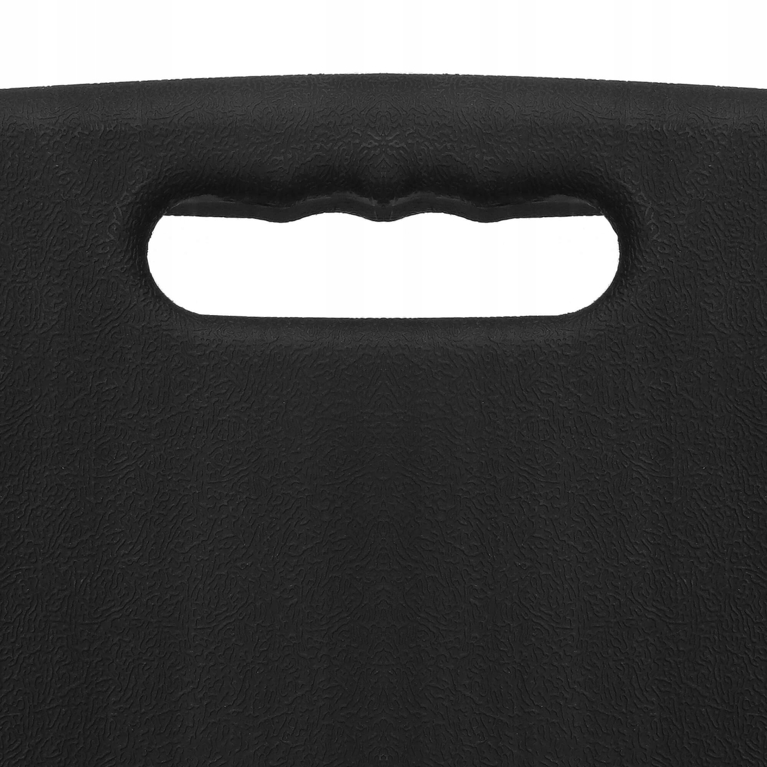 Scaun pliant din plastic pentru catering sau terasa, sarcina 150kg, negru