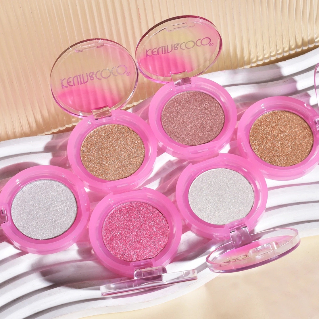 Set 2 Iluminatoare, Kevin&Coco, Attractive, Santa`s Blush Magical Glow, Varianta A, Roz