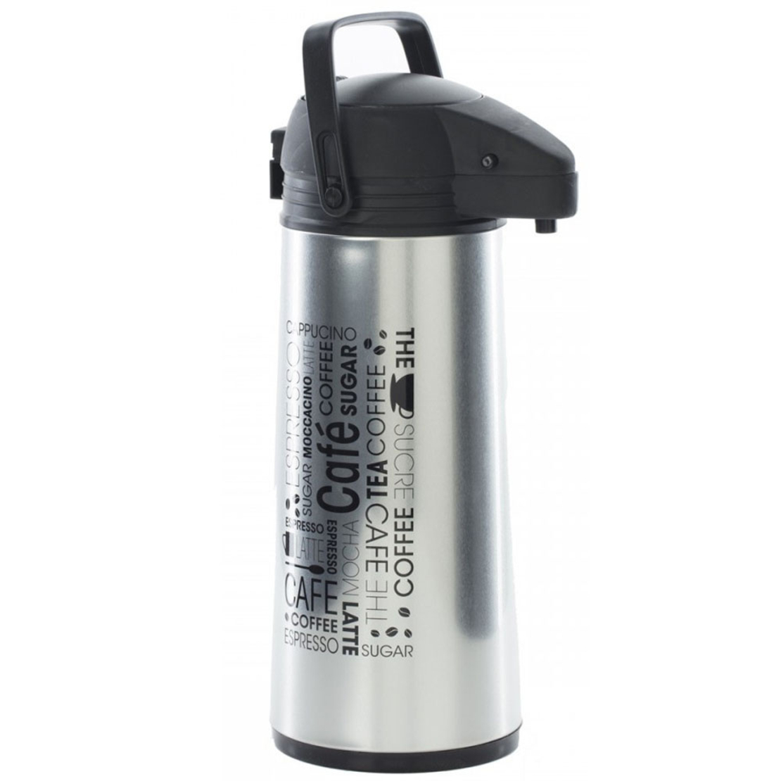 Termos bauturi 5Five Neta, inox, 1.8 litri, 17x13x36 cm, argintiu