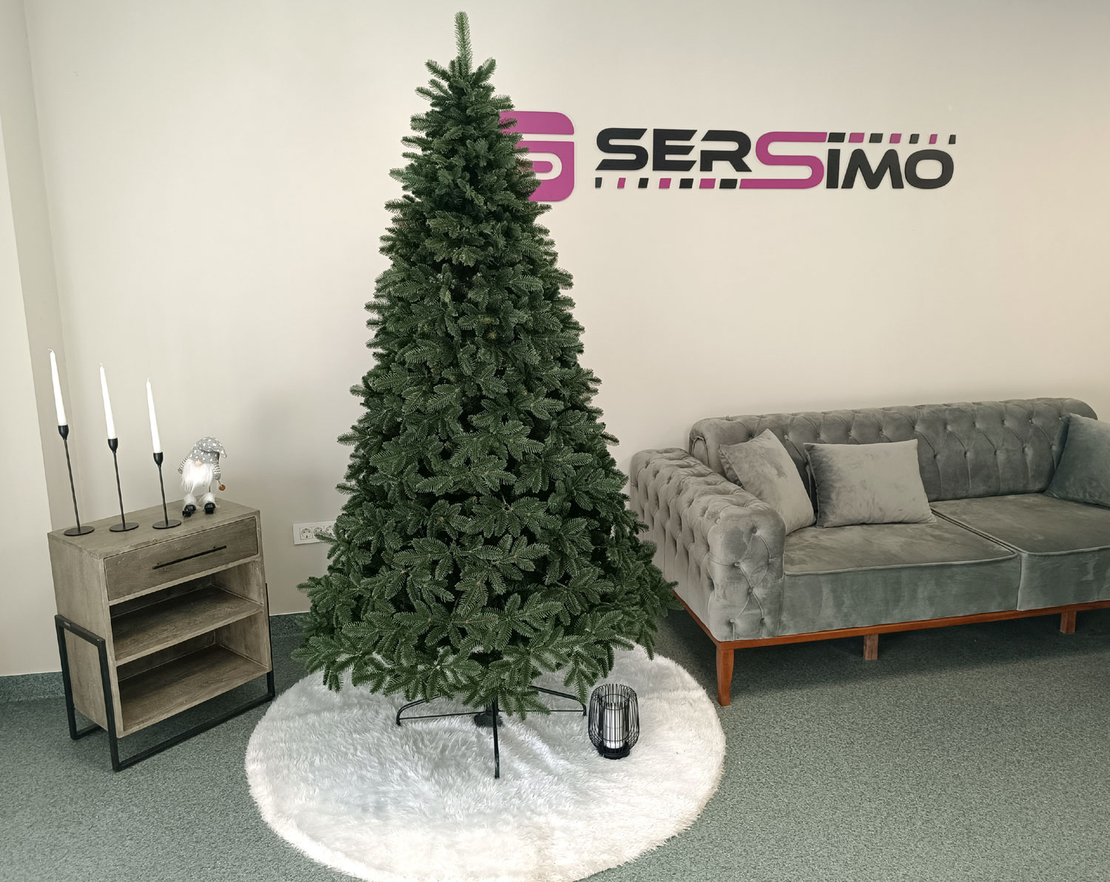 Brad artificial Christmas Deluxe by Sersimo, Canada Mix, 2D+3D, 180cm