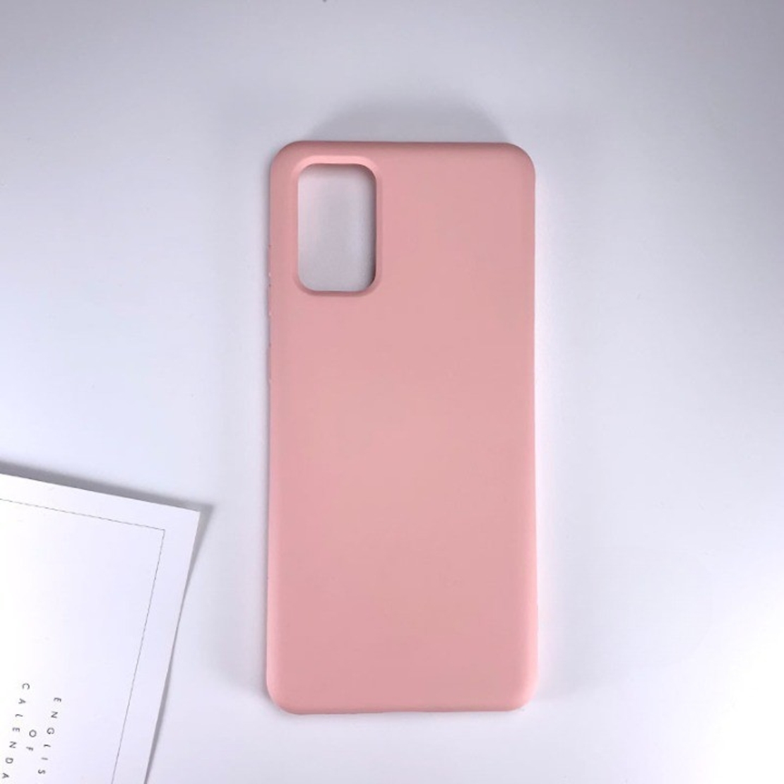 Husa protectie Vafy compatibila cu Samsung Galaxy S21 Ultra Liquid Silicone Case Roz