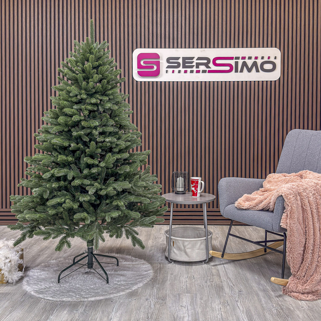 Brad artificial Christmas Deluxe by Sersimo, Laponia Select, integral 3D, 180cm