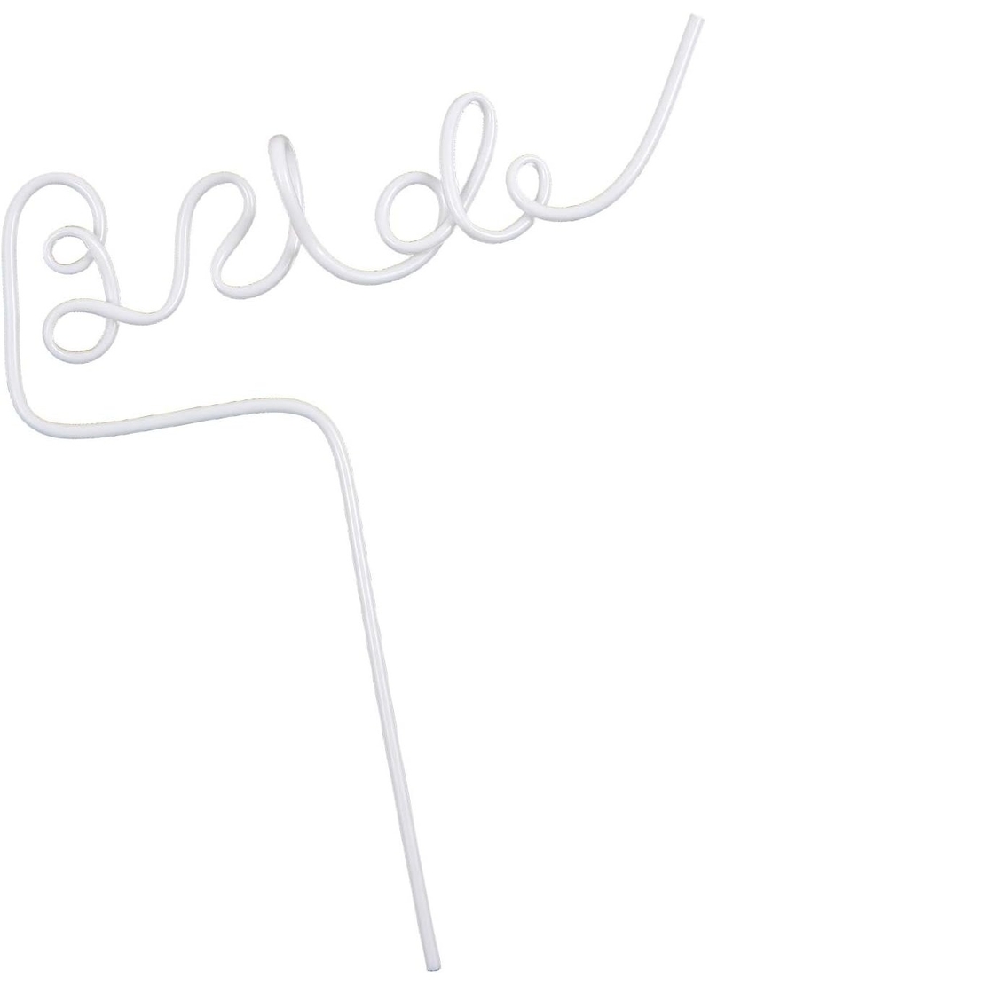 Pai de Plastic, Flippy, Model Bride, Tematica Nunta, Diametru 0.5 cm, Alb