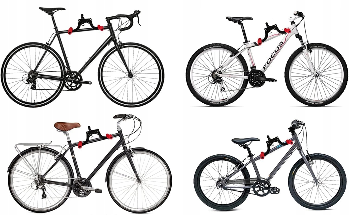 Suport biciclete pliabil pentru perete, metal, 45x36x20 cm