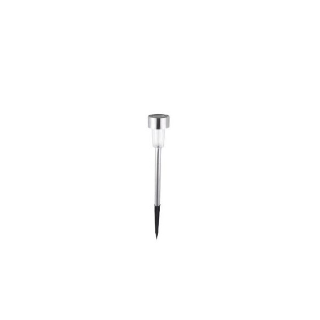 Set 10 Lampi Solare Led pentru Gradina, Flippy, 5.5 x 36.5 cm, Buton On-Off, Lumina Alb Cald, Argintiu