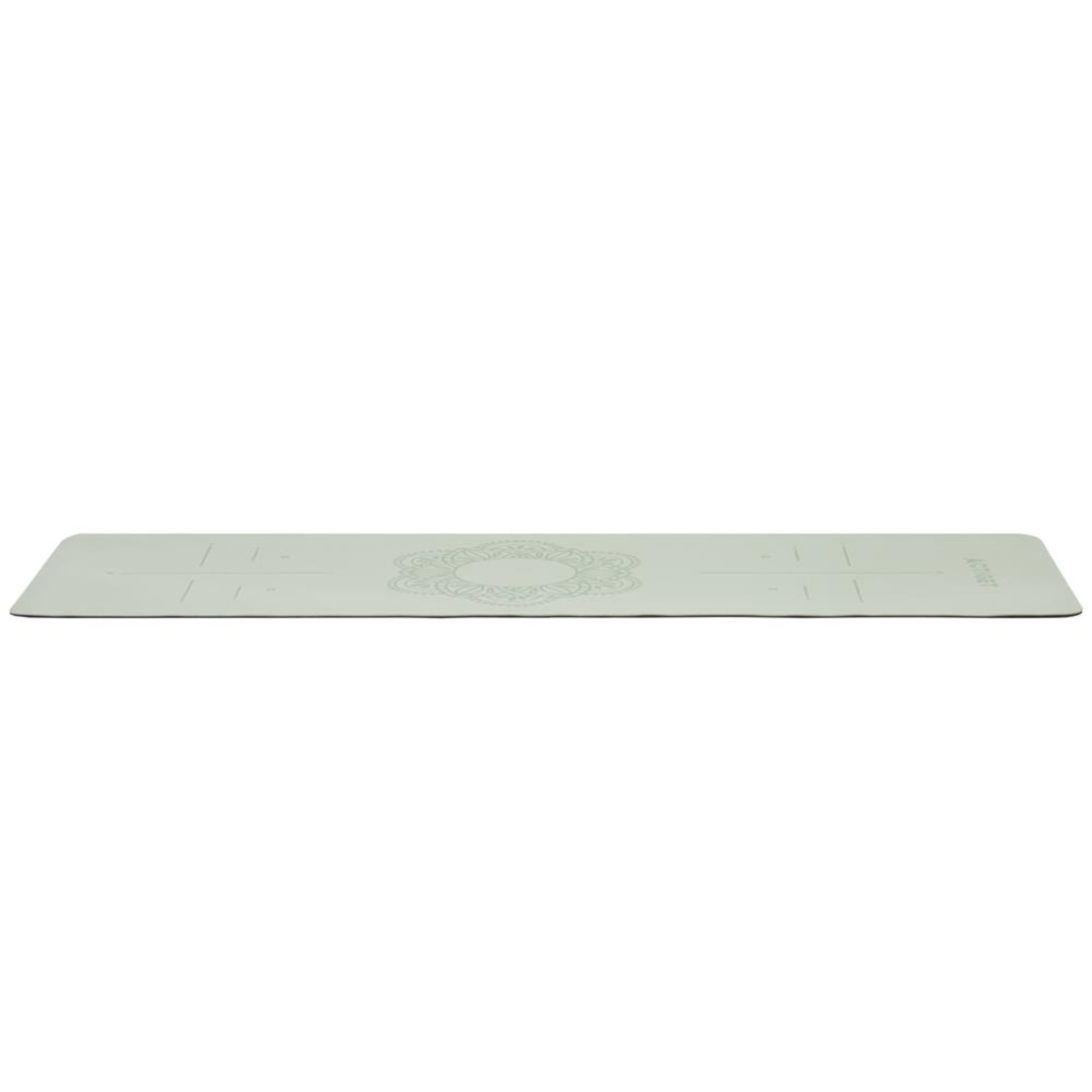 Saltea yoga antiderapanta din TPE, 183x61x0.6 cm, cu curea transport, verde