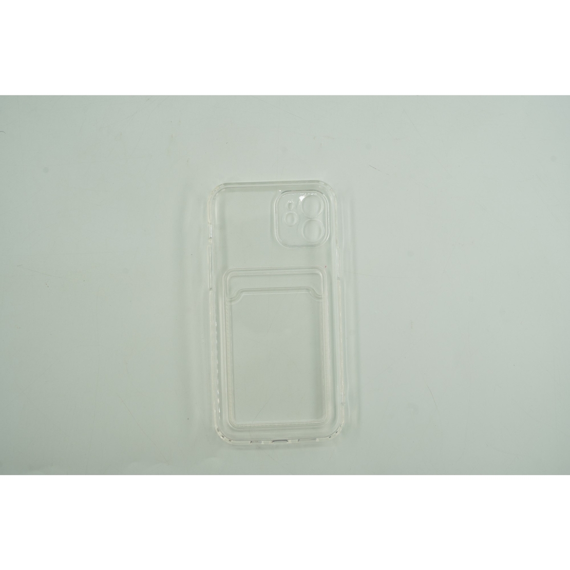 Husa protectie cu suport card compatibila cu Samsung A32 4G Transparent