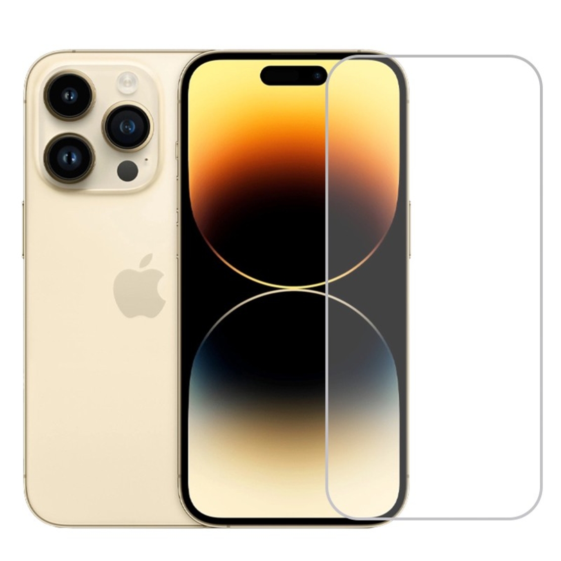 Folie de Protectie pentru Apple iPhone 14 Pro, Vafy, Sticla Securizata 3D, High Definition pentru Ecran complet, Anti Zgirieturi, Anti bule