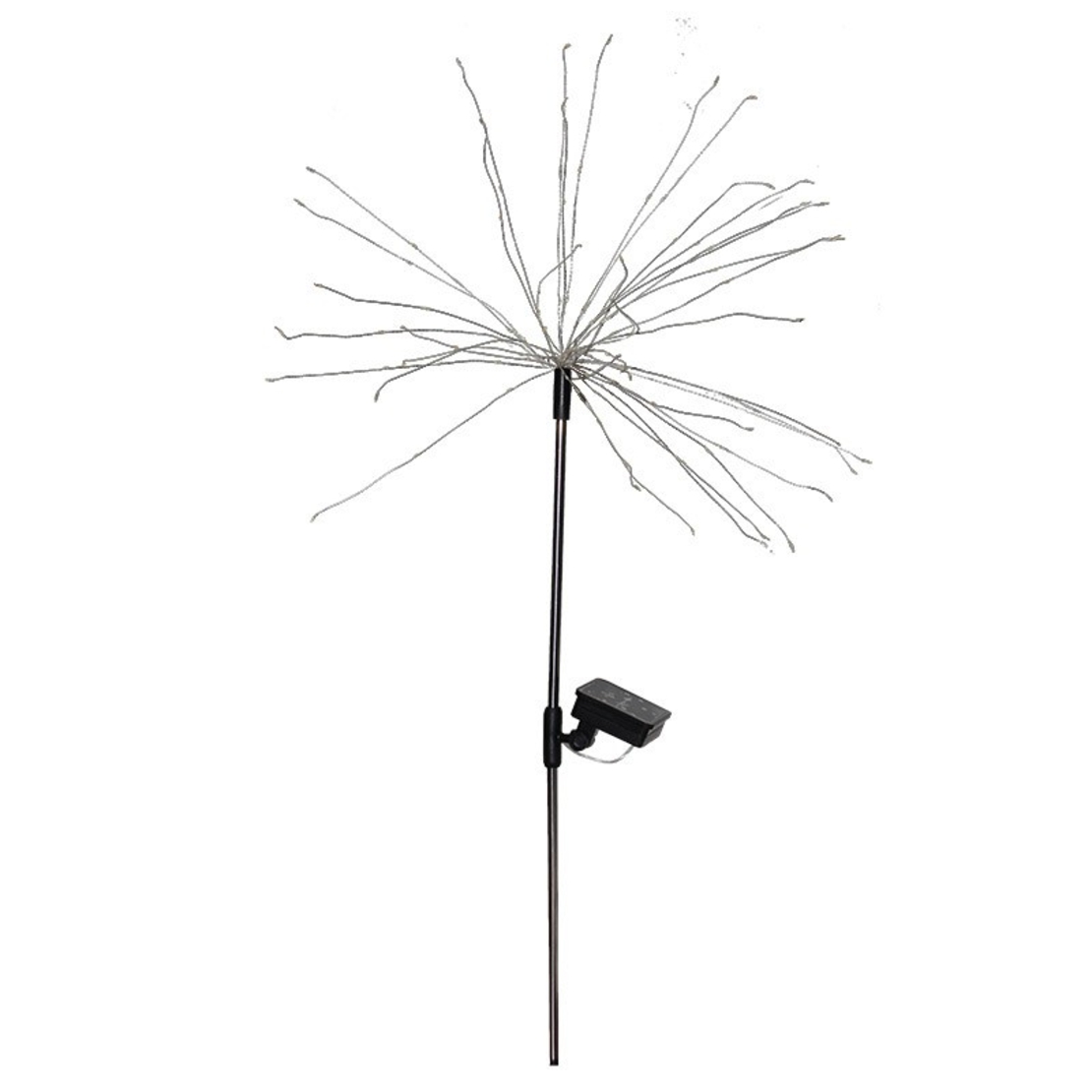 Lampa solara sub forma de artificii, 90 LED-uri, alb cald, Vafy
