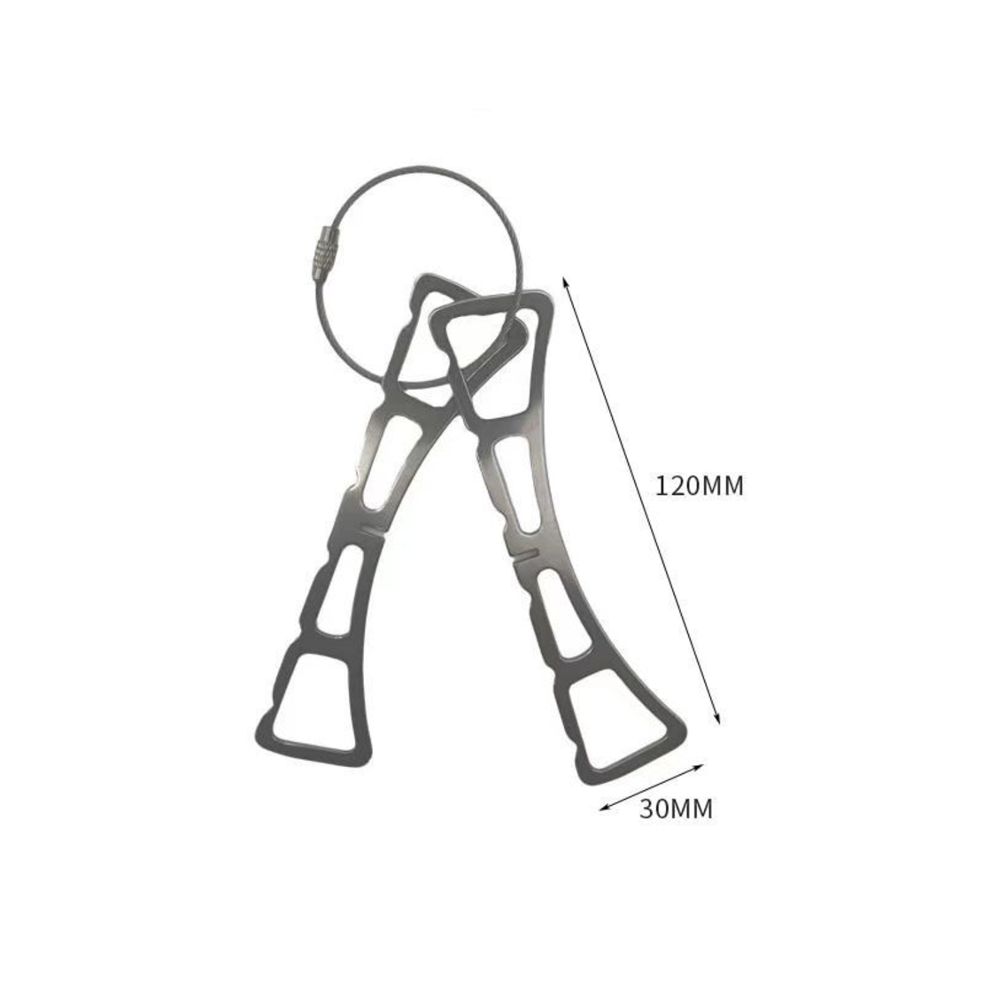 Suport pentru Gatit la Abur, Vafy, din Otel Inoxidabil, 12 x 3 cm, Argintiu
