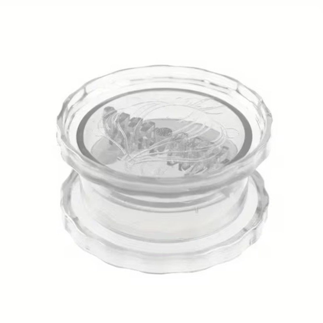 Zdrobitor de Usturoi, Vafy, Multifunctional, din Plastic, Prin Rasucire, 4 x 7.5 cm, Transparent