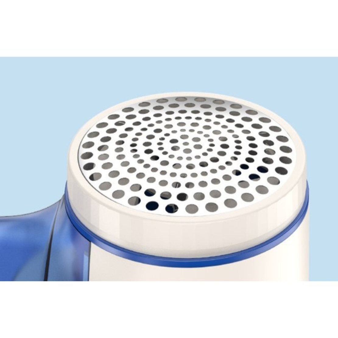 Aparat Pentru Curatat Scame, Par Si Praf, Vafy, Pentru Diferite Tipuri De Material, Cu Lame Din Otel Inoxidabil, Incarcare Prin USB Type-C, Cu Perie De Curatare si Cablu USB Incluse, Albastru, 15 x 7 cm