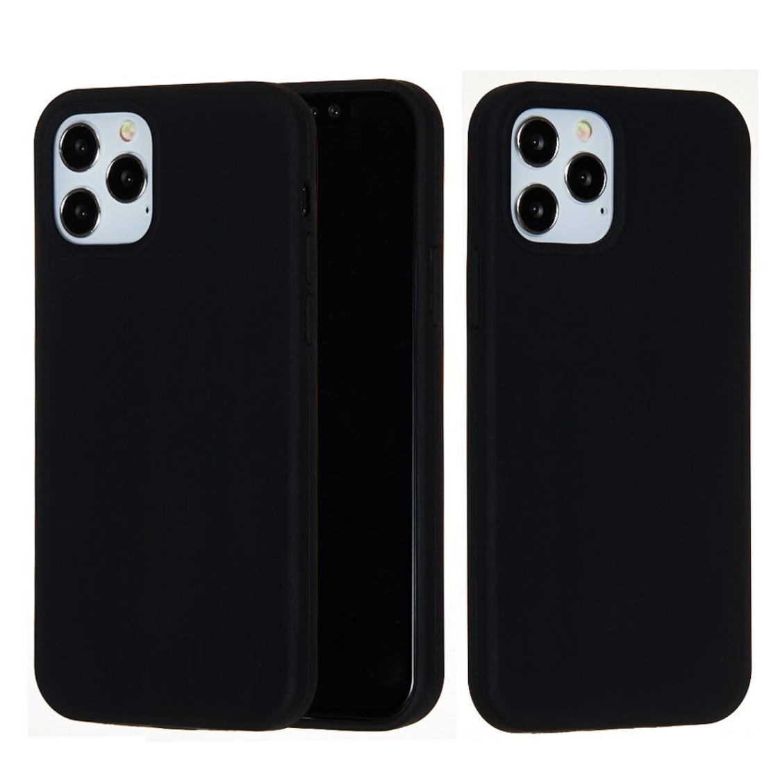 Husa protectie Vafy compatibila cu Apple iPhone 7/ 8/ SE 2(2020) Matte Tpu Negru